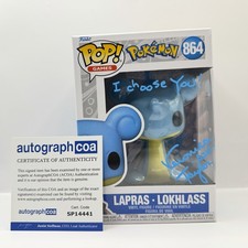 Veronica Taylor AUTOGRAPH - Pokemon Signed Lapras Funko Pop ACOA *PROOF*