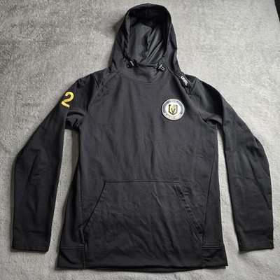 UNRL Pullover Hoodie Mens XS Black Long Sleeve Pockets Vegas Jr Golden Knights