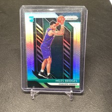 Panini Prizm 2018-19 Miles Bridges Rookie Card #278 Charlotte Hornets NBA. rookie card picture