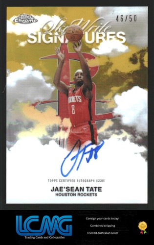 2025 Topps Chrome Jae'Sean Tate Sky Write Signatures (RAW)