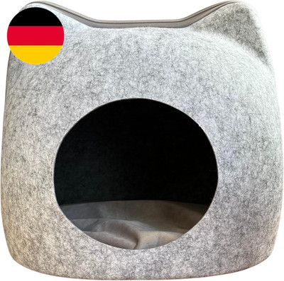 Katzenhöhle Filz Für Katzen. Katzen Bett. Bed Rest. Cat Bed. Katzenbett Höhle Un