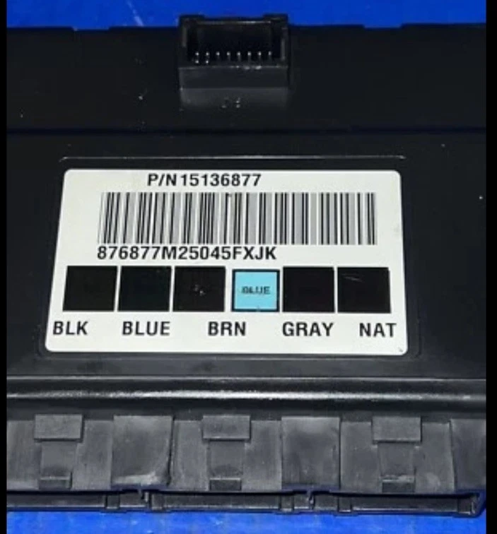 2003 - 06 Tahoe Body Control Module 15136877 Programmed To Your VIN BCM - Image 2 of 3