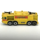 1979 Vintage Hot Wheels Workhorse Series Airport Fire Department Rescue Truck