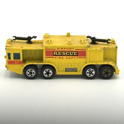 1979 Vintage Hot Wheels Workhorse Series Airport Fire Department Rescue Truck