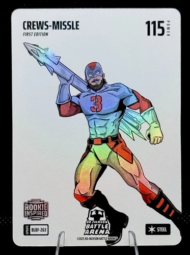 Dylan Crews – Crews-Missile Bo Jackson Battle Arena Rookie Inspired Blizzard