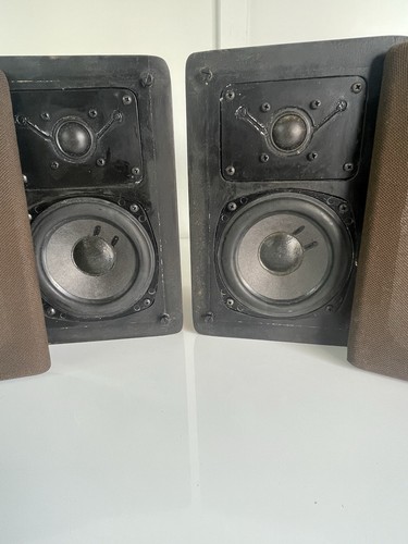 Vtg DLK Acoustical Modular 1 Pair Of 2 Way Loudspeakers Made In USA Wood - 第 23/24 張圖片