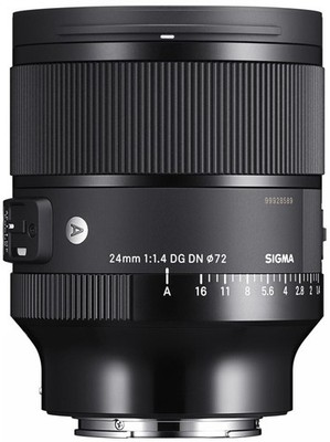 Vitrinemodell ~ Sigma 405965 Art 24 mm f./1.4 DG, DN Objektiv für Sony E-Mount