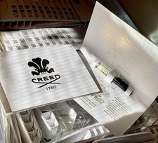 2 PCS Creed PURE WHITE COLOGNE  EDP (U) Glass Vial 2.5ml Sprays New on Cards