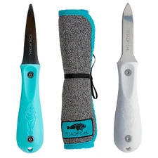 Toadfish Shucker's Bundle - Put 'Em Back Oyster Knife, Professional Oys