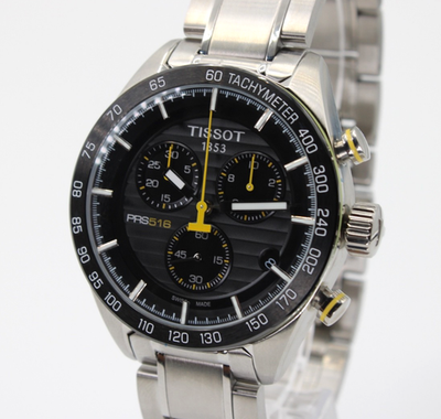 TISSOT T-Sport PRS516 Chrono T100.417.11.051.00 Black Dial Men's