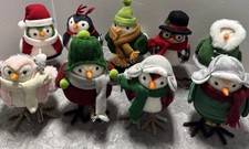 Target Lot Of 9 Winter 2019 Birds Featherly Friends With Tags Spritz