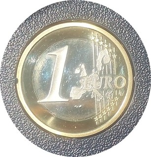 France 1 €uro 2001 PROOF monnaie fautée?? à déterminer