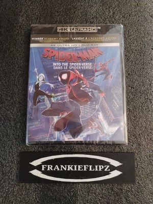 Spider-Man: Into the Spider-Verse 4K ULTRA HD + Blu-ray - New Factory Sealed