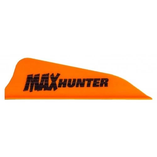 MAX Hunter Vanes Pack of 50 Fire Orange High Profile Archery Hunting Vanes