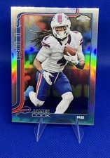 2025 Topps Chrome James Cook Refractor #35 Buffalo Bills