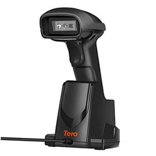 Wireless 1D 2D QR Barcode Scanner with USB Charging Base Handheld Bar Code