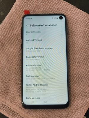 Samsung Galaxy S10e SM-G970 - 128GB - Prism Blue (Ohne Simlock)