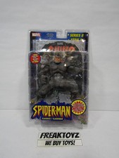 ToyBiz Marvel Legends Spider-Man Classics Rhino Silver Foil Multilingual Package