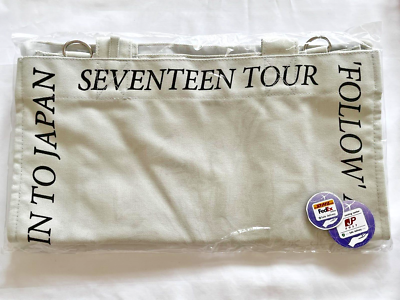 SEVENTEEN　セブチ　FOLLOW TO JAPAN　トートバッグ SEVENTEEN [FOLLOW AGAIN to Japan] Big Tote Bag – KPOP2U_Unnie