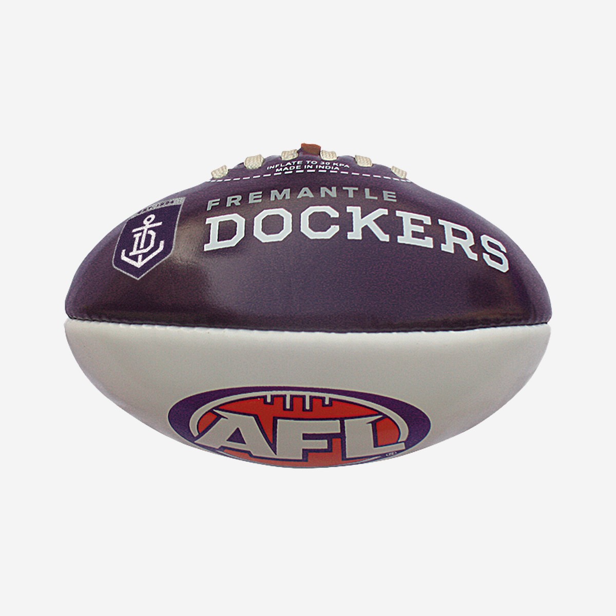 AFL PVC Club Football Fremantle Dockers 20cm Ball UK