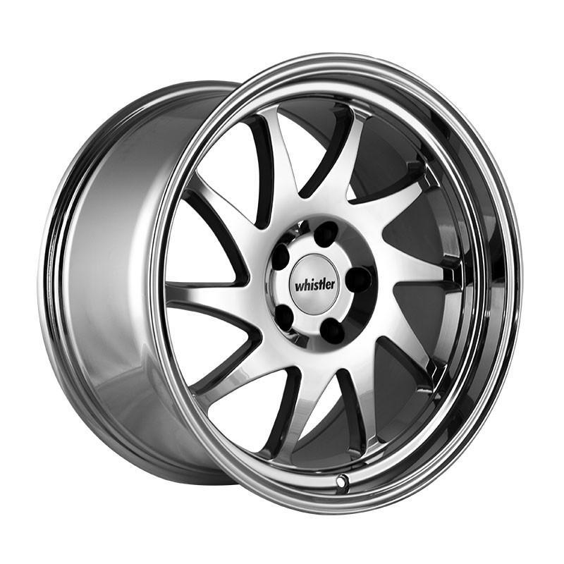 17x9 +25 Whistler KR7 5x114.3 Chrome Wheels (Set of 4) | eBay