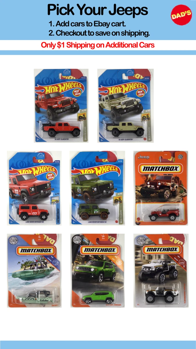 Jeep matchbox sales hot wheels