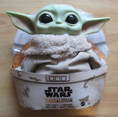 Star Wars - Baby Yoda - Mandalorian The Child Plüsch Figur | Mattel | 28cm  NEU