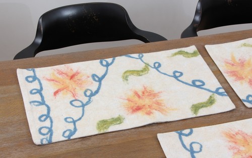 Felt Pillow Cover SET of 3 pcs 13.19" x 24.21" Brand New Fast Shipment 06042 - Picture 3 of 10