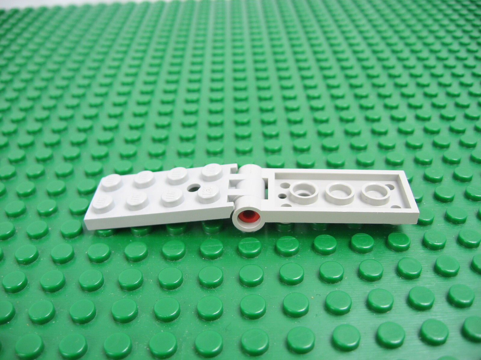 2x Vintage LEGO Blue Hinge Plate 2 x 4 Complete Assembly 483 920 6970 #3149c01
