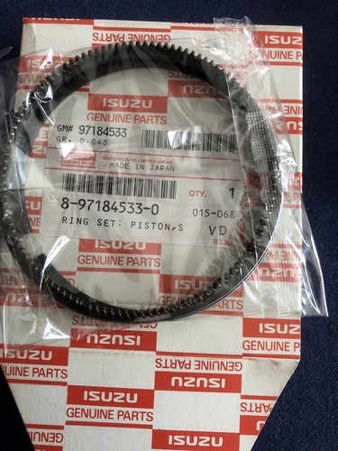 Isuzu Piston Rings 8971845330 8-97184533-0 Jackaroo Trooper 4jx1 3.0td X 4 - Picture 3 of 4