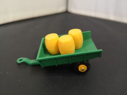 P654-MATCHBOX LESNEY No51B JOHN DEERE TRAILER WITH BOX. - Picture 2 of 12