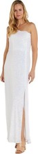 Nightway Dress Size 12 1 Shoulder Glitter Gown
