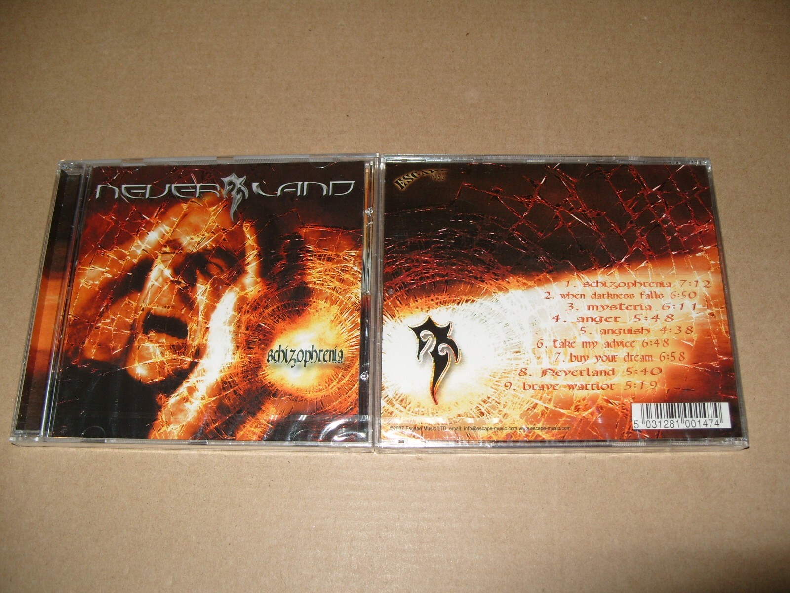 Neverland - Schizophrenia 2007 cd New & Sealed  (L.S.)