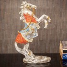 Roaring Horse Polyresin Decorative Statue Showpiece For Home Decor Gift Item