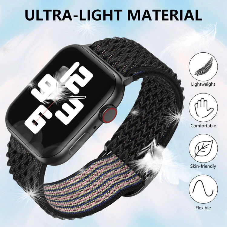 Нейлоновый ремешок для Apple Watch iWatch Series 11 10 9 8 7 6 SE Ultra 38–49 мм - Изображение 3 из 4