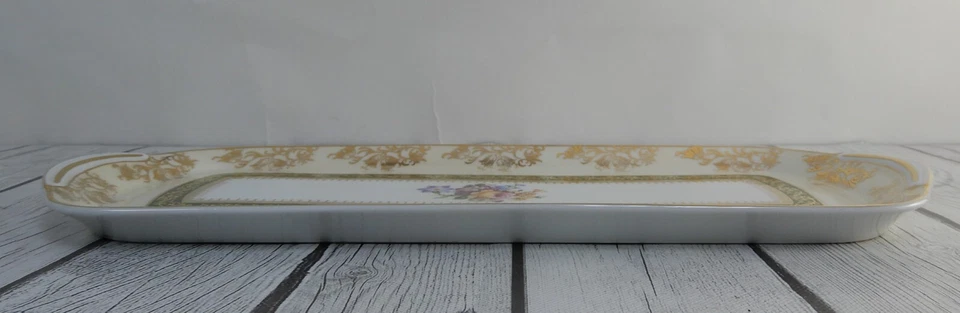 Vintage CH Field Haviland Limoges. Label de Qualite. 14-1/2" Tray - Image 2 of 4