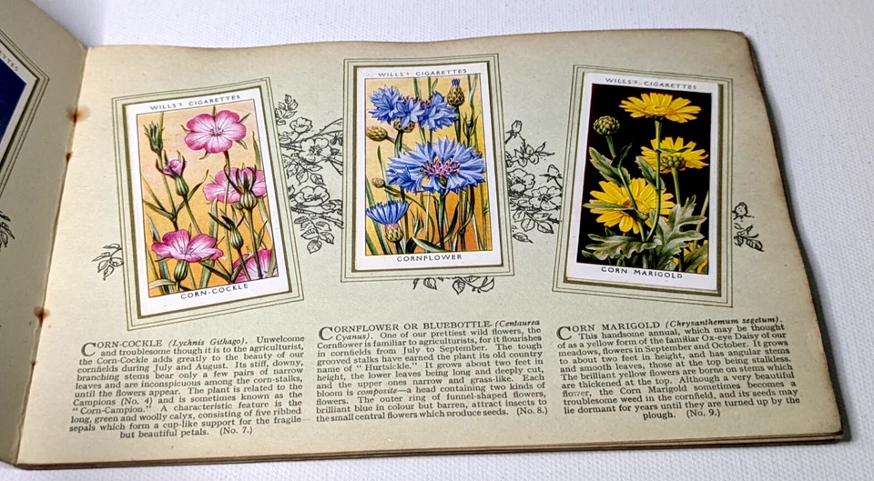 8 Vintage Cigarette Card Albums 1930s and 1940's John Player WD & HO Wills - Image 2 of 4