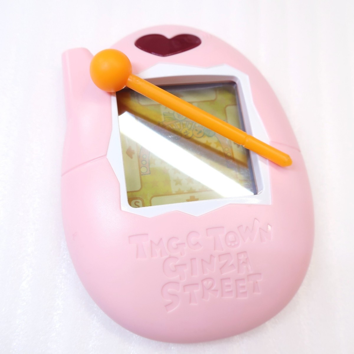 Tamagotchi Town Ginza Street Pink ver w/ Stick Bandai TMGC