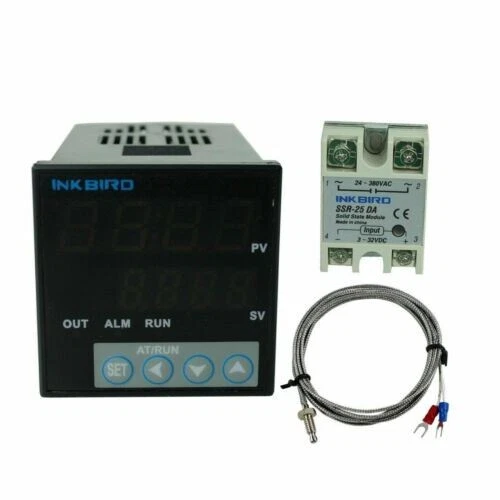 Pid Temperature Controller Thermostat ITC-106VH CF Switch K-Type Thermocouple US