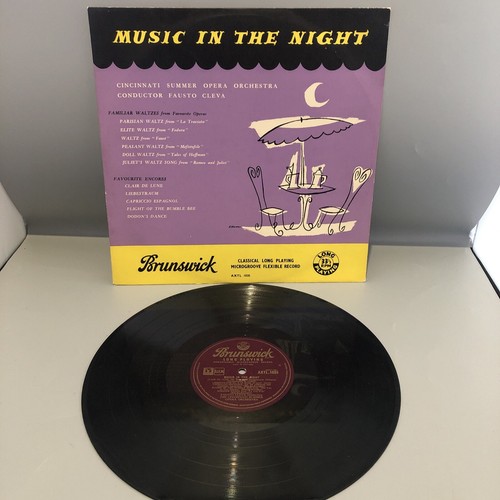 Cincinnati Summer Op - Music In The Night - Used Vinyl Record - AXTL 1035
