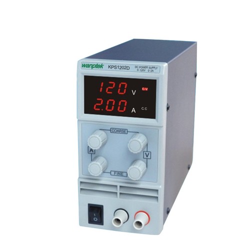 Adjustable Switch Mini DC Power Supply KPS1202D Output 0-120V 0-2A AC110-220V - Picture 3 of 6