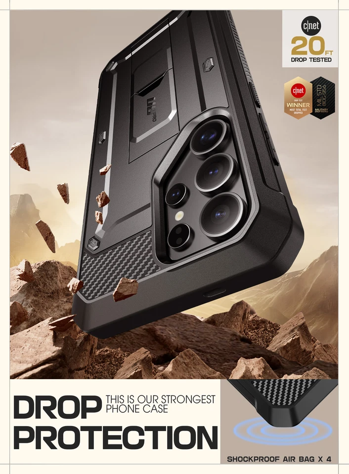 For 2025 Galaxy S25Ultra S25+ S25 series Case SUPCASE Full-Body Shockproof Cover - Image 3 of 4