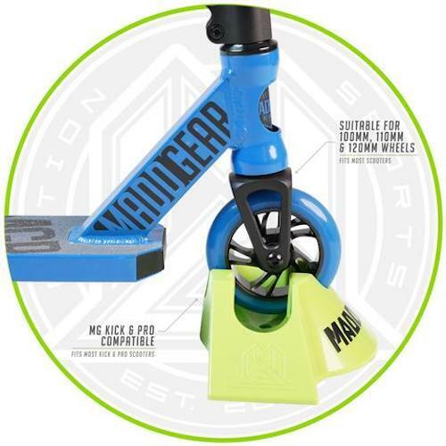Maddgear Pro Portable Scooter Stand Parking Garage Green NEW Free Shipping - Picture 7 of 8
