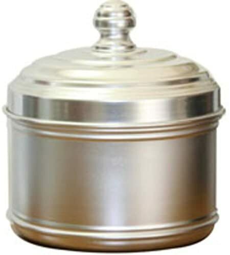 Ottinetti Container Low in Matte Aluminum cm 16 H 11