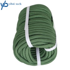 3/8 "x 100' Green Braided Polyester Arborist Rigging Rope Garden 3520lbs
