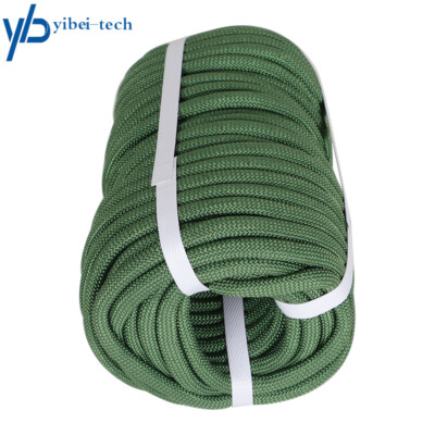 3/8 ''x 100'  Green Braided Polyester Arborist Rigging Rope Garden 3520lbs