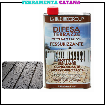Sigillante Impermeabile Trasparente - 2000 G Per Tetti, Cemento, Legno, Interno/esterno, Base Acqua
