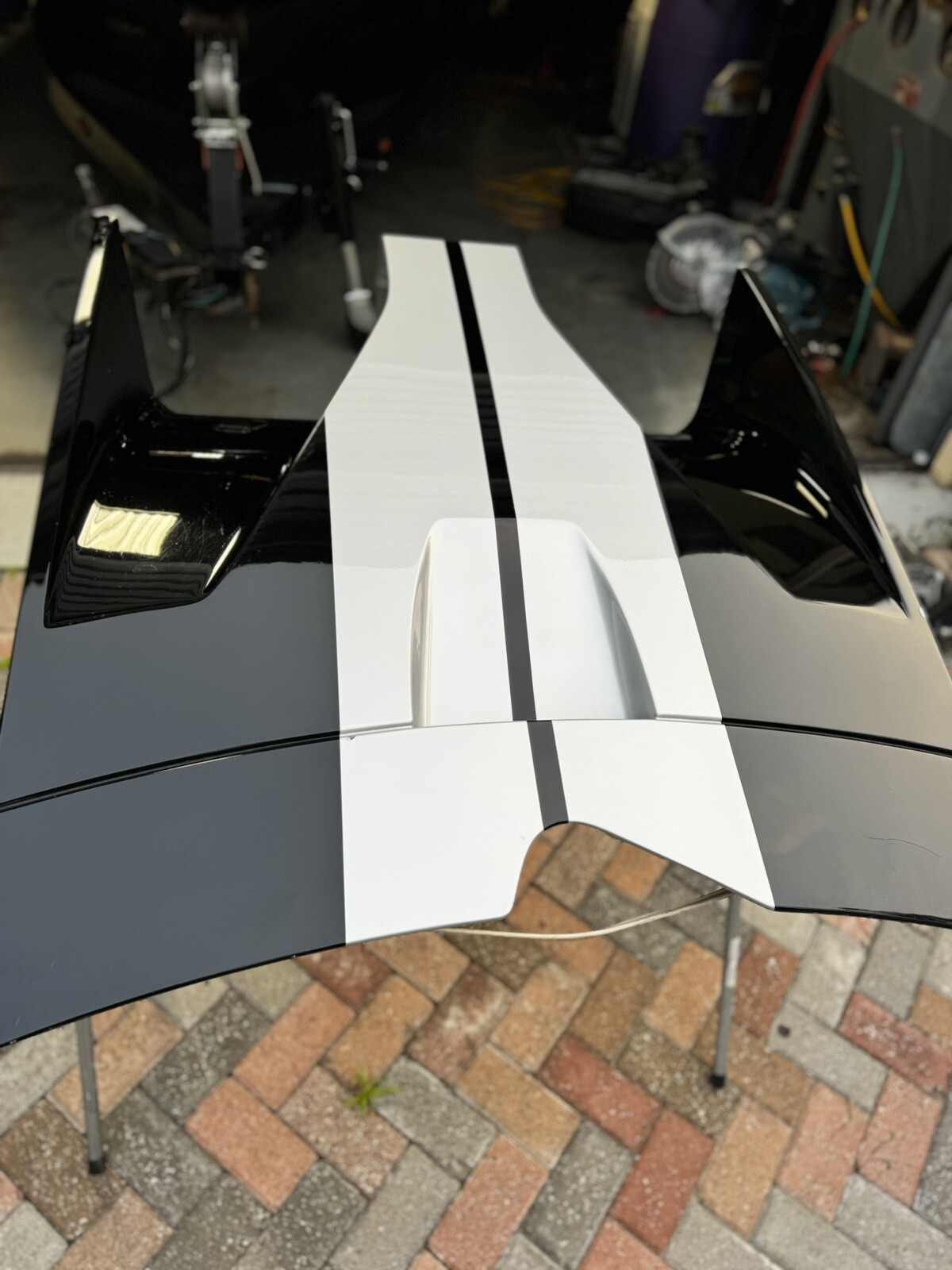 2005-2006 FORD GT40 SUPERCAR FRONT HOOD *DAMAGED OEM