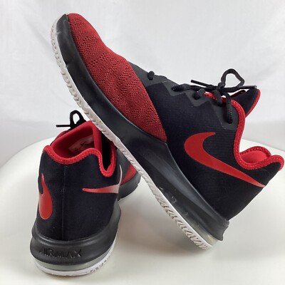 シューズ(男性用) nike airmax infuriate low us11 Nike Air Max Infuriate Low Black Men's - 852457-001 - US