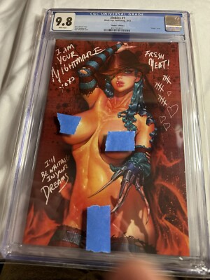 jinkies 1  Slasher  Edition.  Freddy Krueger Variant CGC 9.8 Naughty